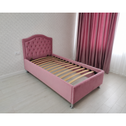 Детская мягкая кровать Amelia 90×200 см A-12